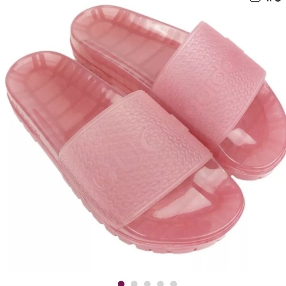 Gucci x Adidas Pink Jelly Slides